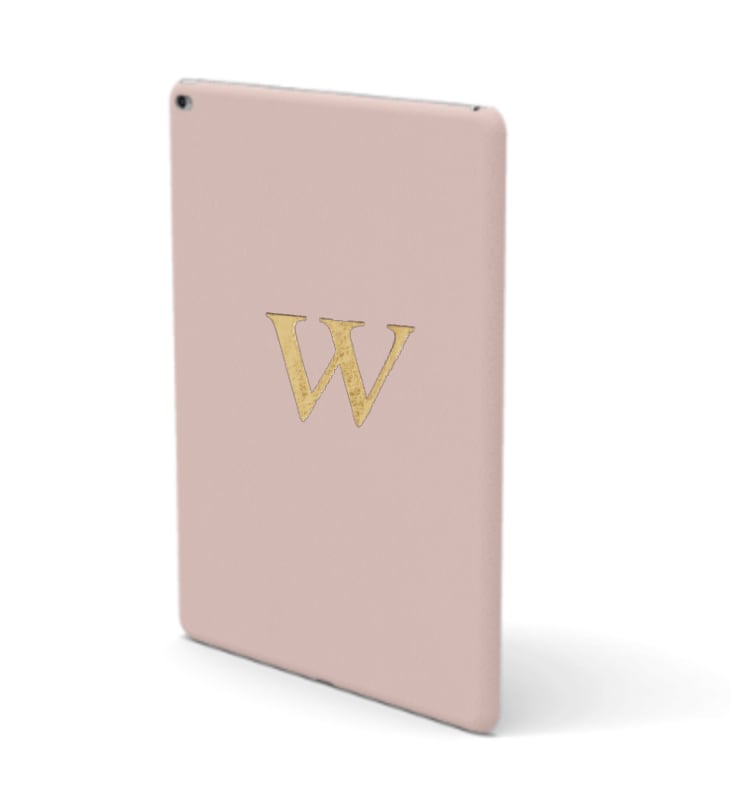 iPad Premium Smooth Leather Case (Cotton Pink)