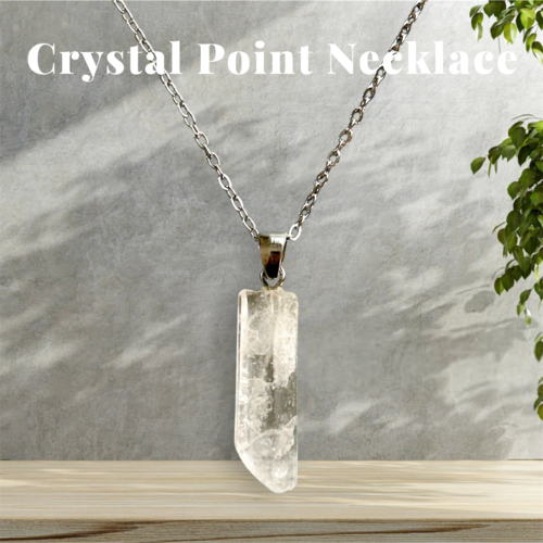 Crystal Point Necklace−クリスタルポイントネックレス