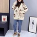【白】大きいサイズ レディース 秋　冬 ニット　カーディガン　新品 長袖　春