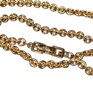 vintage GIVENCHY circle link chain metal necklace