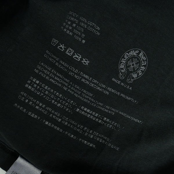 Size【L】 CHROME HEARTS クロム・ハーツ SOAP & WATER LS PKT CREW T