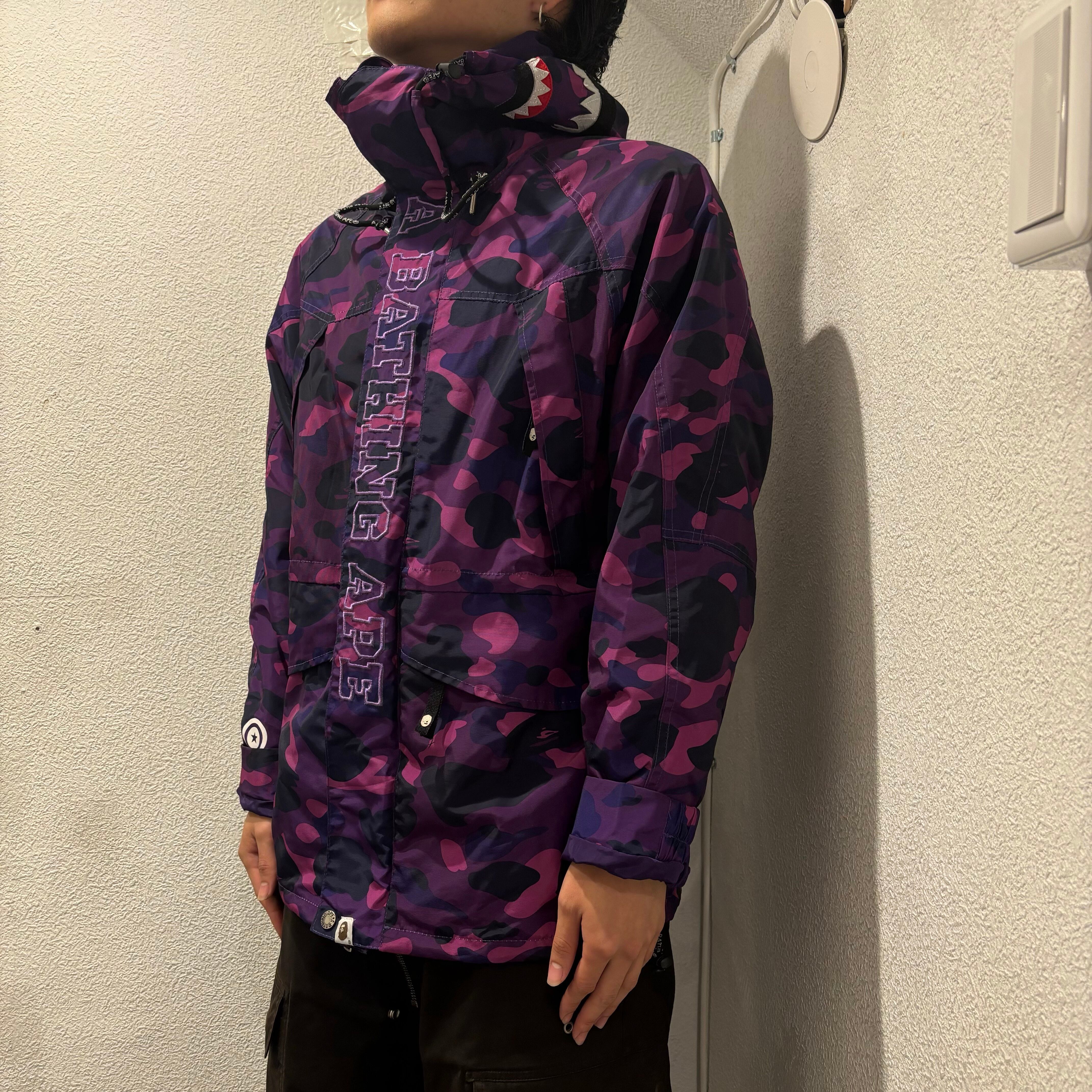 A BATHING APE BAPE エイプ アベイシングエイプ COLOR CAMO SNOWBOARD 