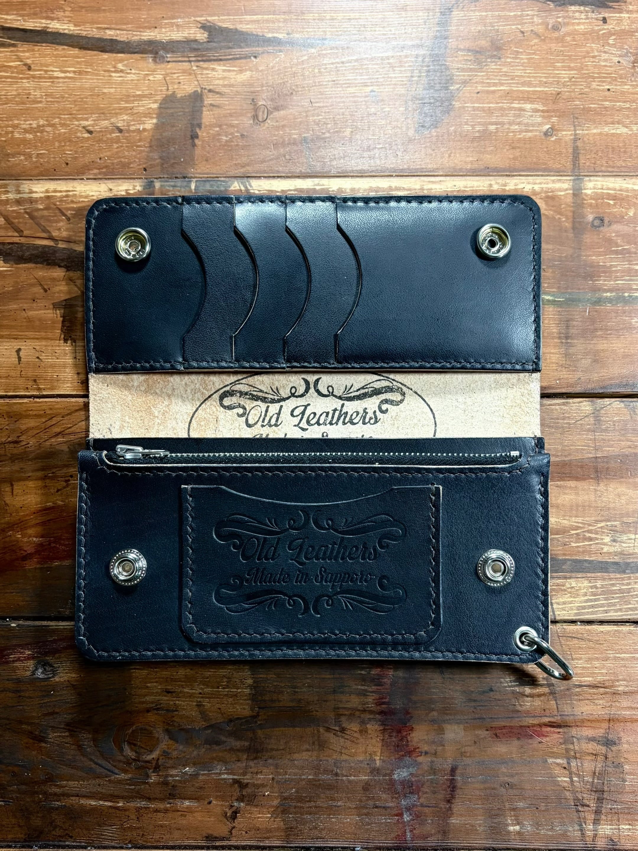 オーダー用】トラッカーウォレット TW-01 | OLD LEATHERS 札幌革工房