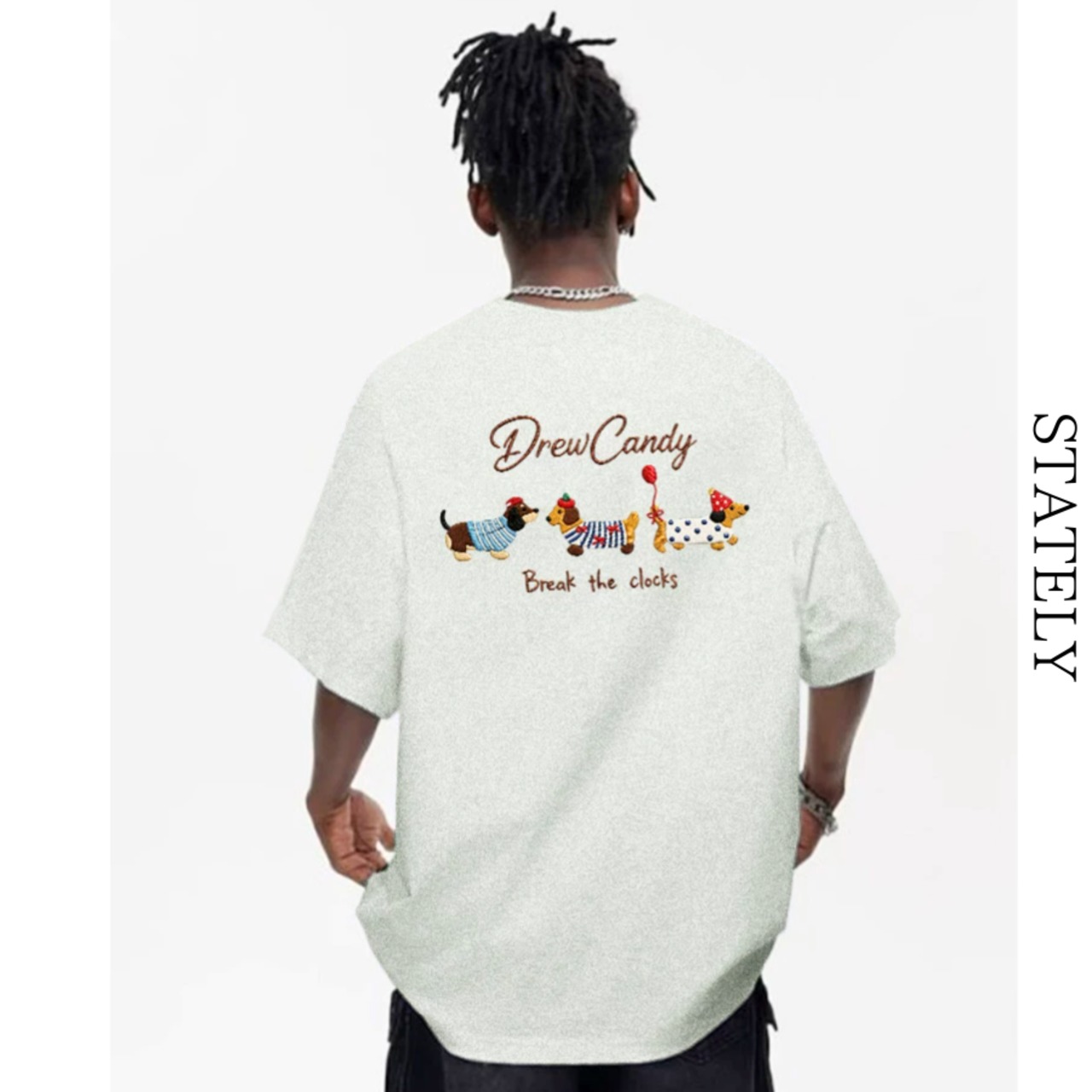 Drew Candy ワンポイント Tee/3color_T265・画像4