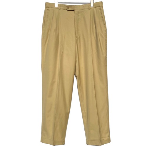 Vintage 3 Tuck Rayon Wool Trousers [2000s] Vintage 3-Tuck Trouser