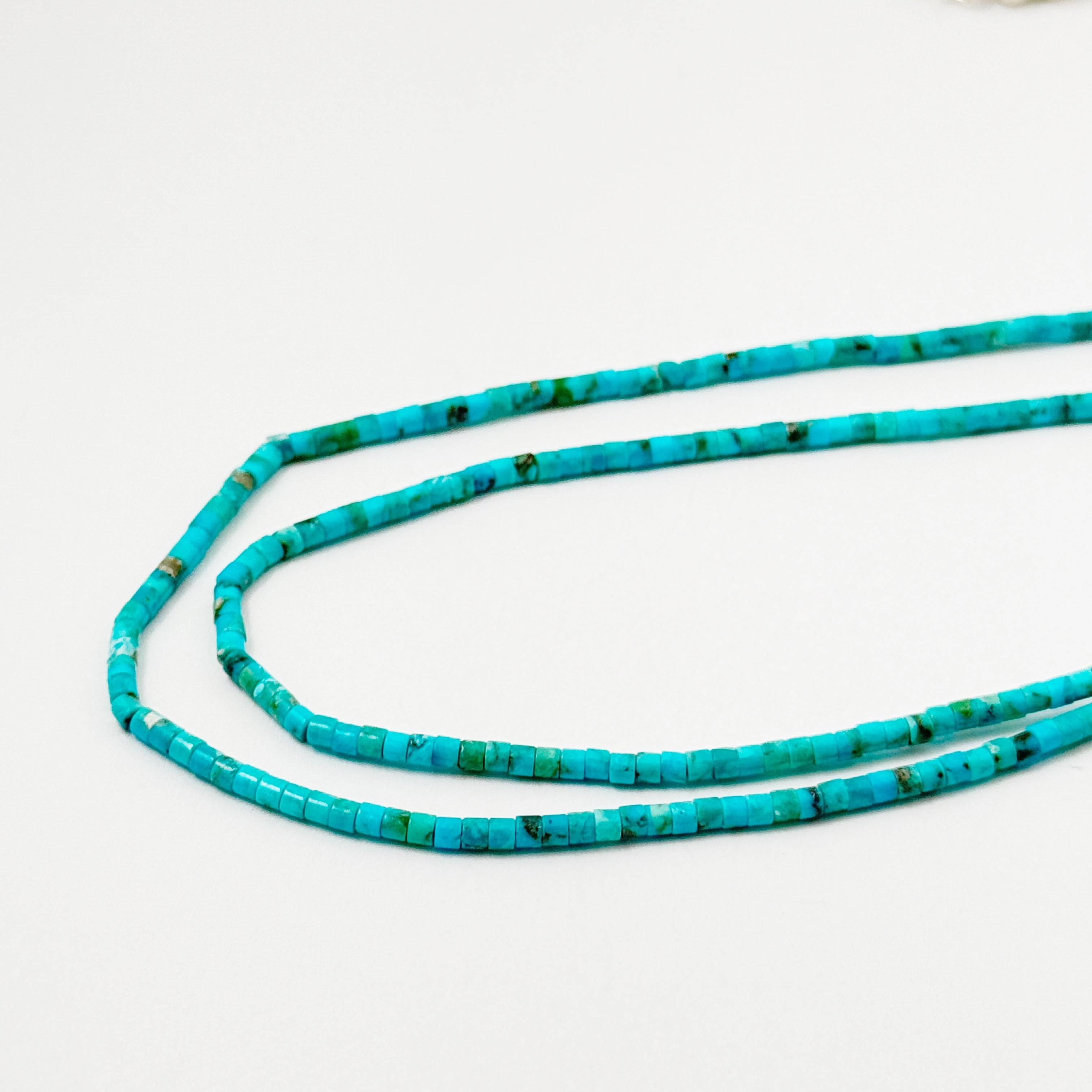 Indian Jewelry》 チューブ ターコイズ 2連 ネックレス | 【公式通販