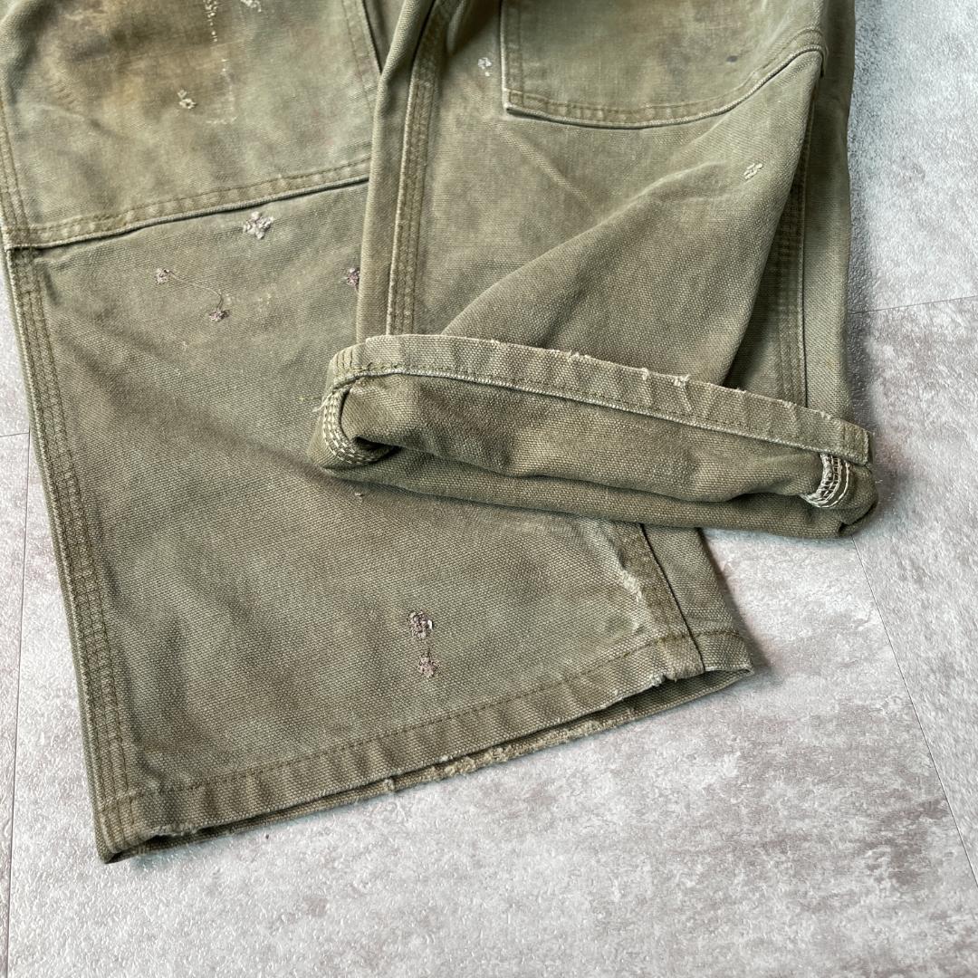 10s モスグリーン ダブルニー Carhartt B136 MOS 29×30 | ib2