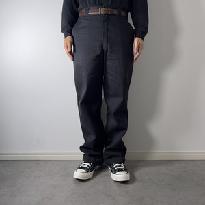 90s Dickies 874 work pants "made in USA" black W32L32相当 古着