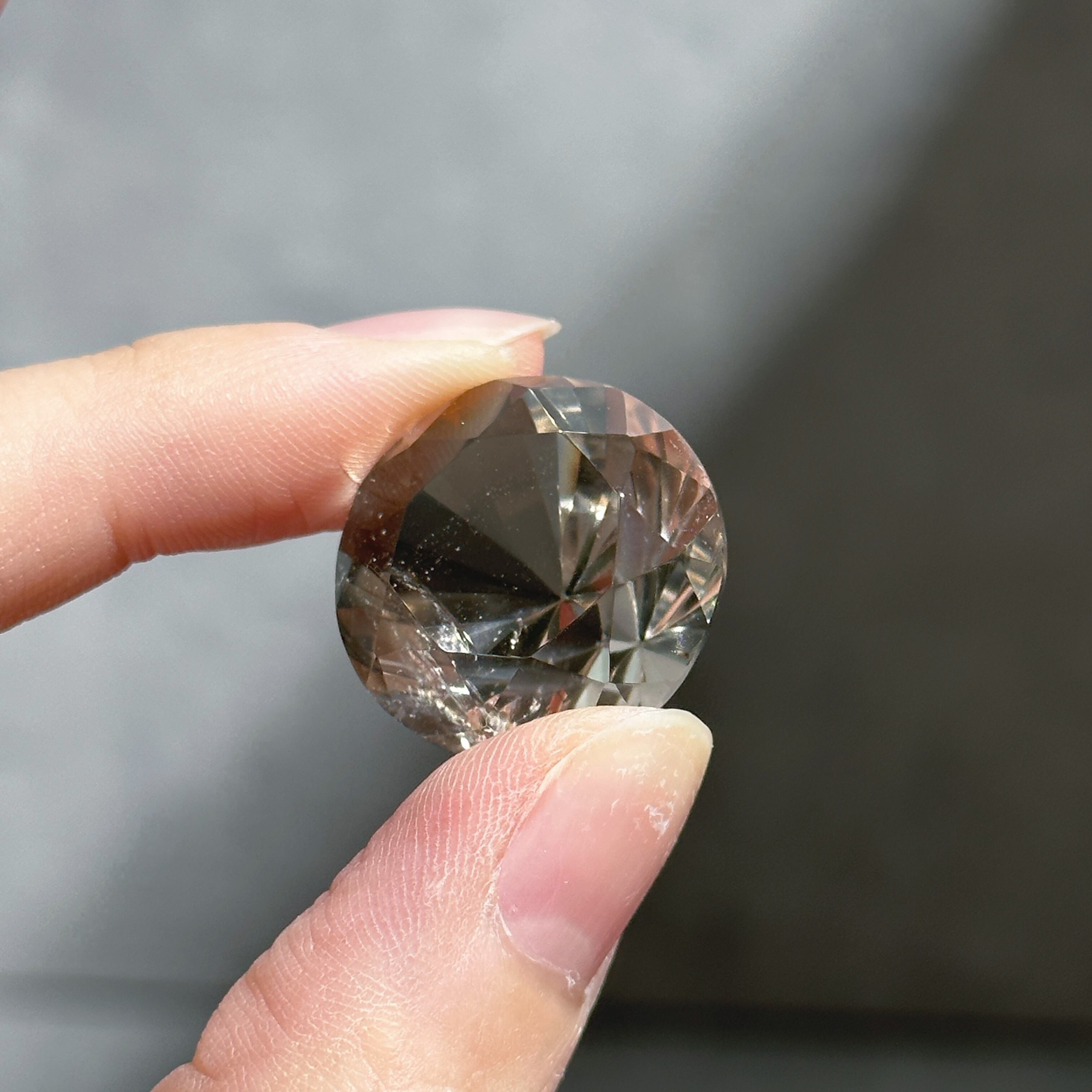高品質　シトリン　ダイヤモンド　ダイヤモンドカット　天然石 シトリン（黄水晶） ミニダイヤモンドカット01◇ Citrine ◇ 天然石