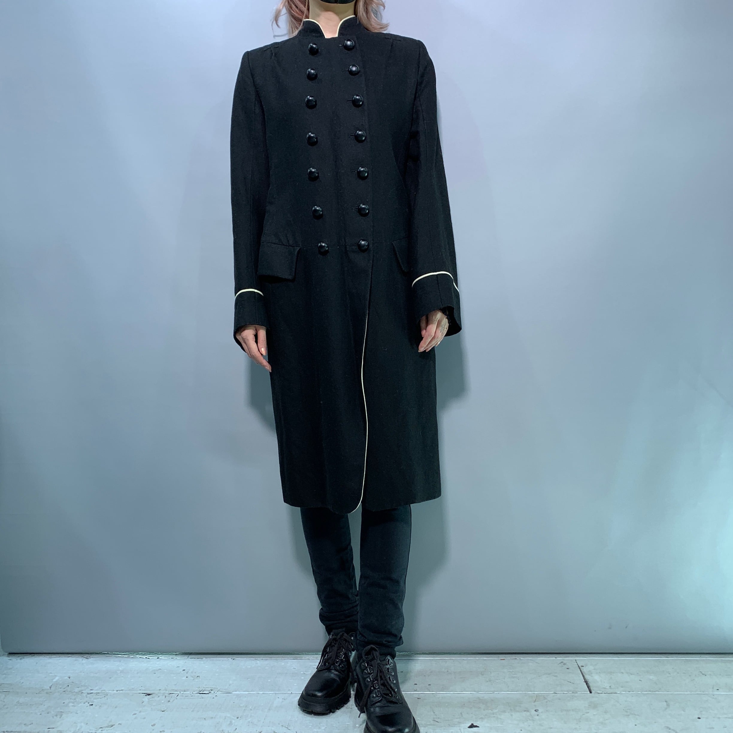 激レア　ANN DEMEULEMEESTER コートカラーブラック