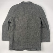 PAPAS パパス × Harris Tweed ハリスツイード ウール テーラードジャケット ブレザー M/グレー メンズ