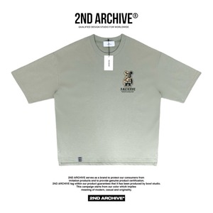 2ND010 2NDARCHIVE Tシャツ 韓国ファッション オーバーサイズ ユニセックス