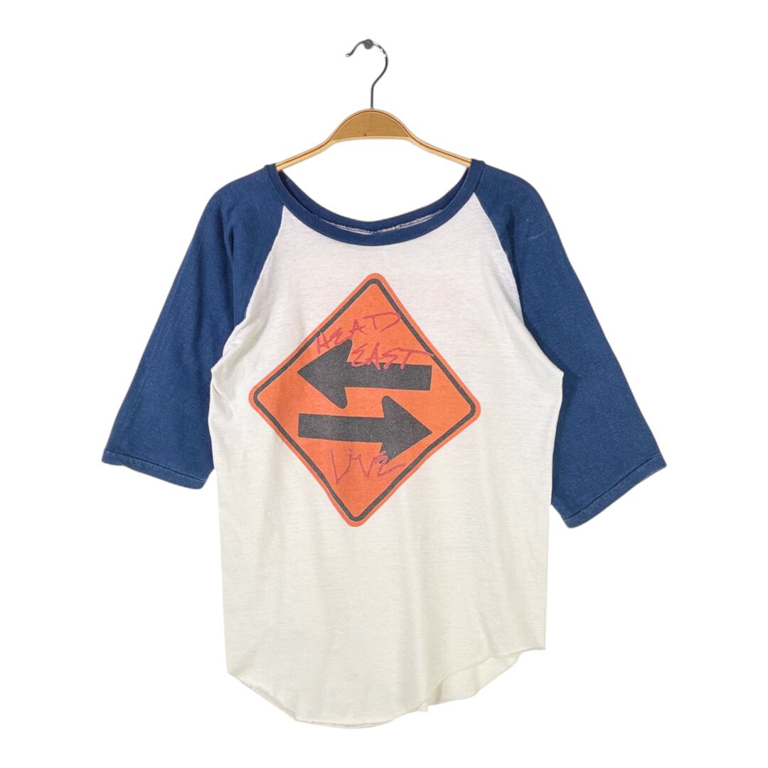 80s ヘッドイースト ヴィンテージTシャツ バンドTシャツ HEAD EAST メンズM 古着 @AAB1376