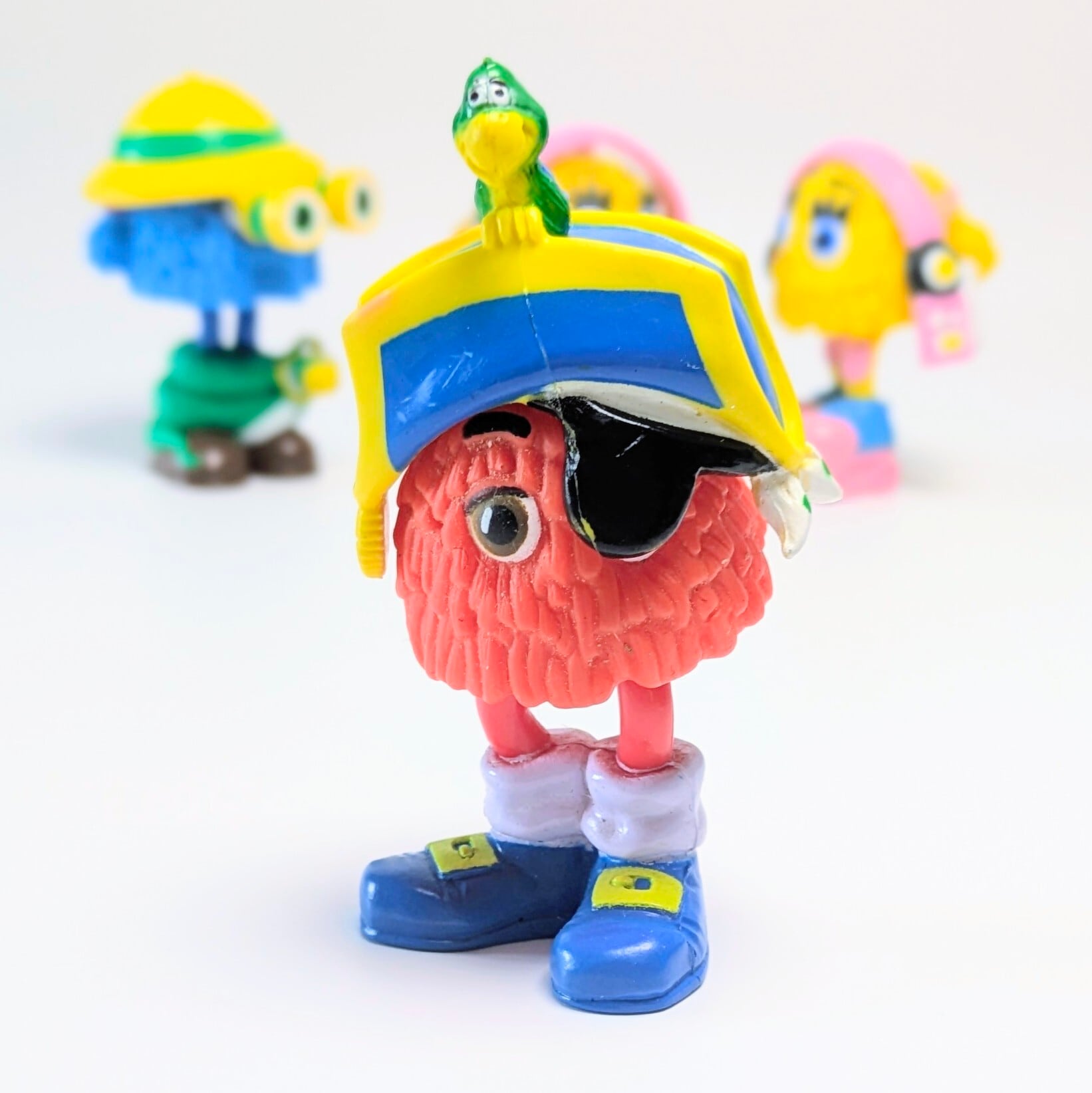 ♧☆VINTAGE 1989☆【 McDonald's / マクドナルド 】1989 McDonald's Happy Meal Toy "Funny Fry Friends" 『 Matey (メーティー)』Happy Meal Toy / ミールトイ / フライキッズ / フライガイ / フライガール 〚アメリカン雑貨 アメトイ〛