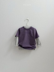 【取寄/韓国直送】minirobe 26/AT アーバンロゴハーフTシャツ|秋服|韓国子供服