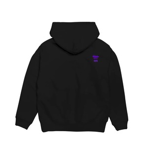 蛾虎刺繍パーカー