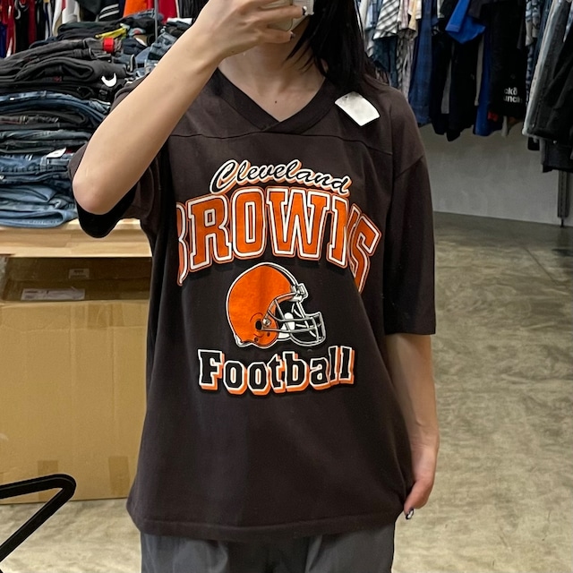 【NFL BROWNS / ブラウンズ 】フットボールTシャツ