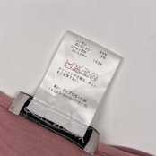 GIVENCHY BOUTIQUES ジバンシィ フリル デザイン 七分袖 シャツ カットソー M/ピンク レディース ビンテージ