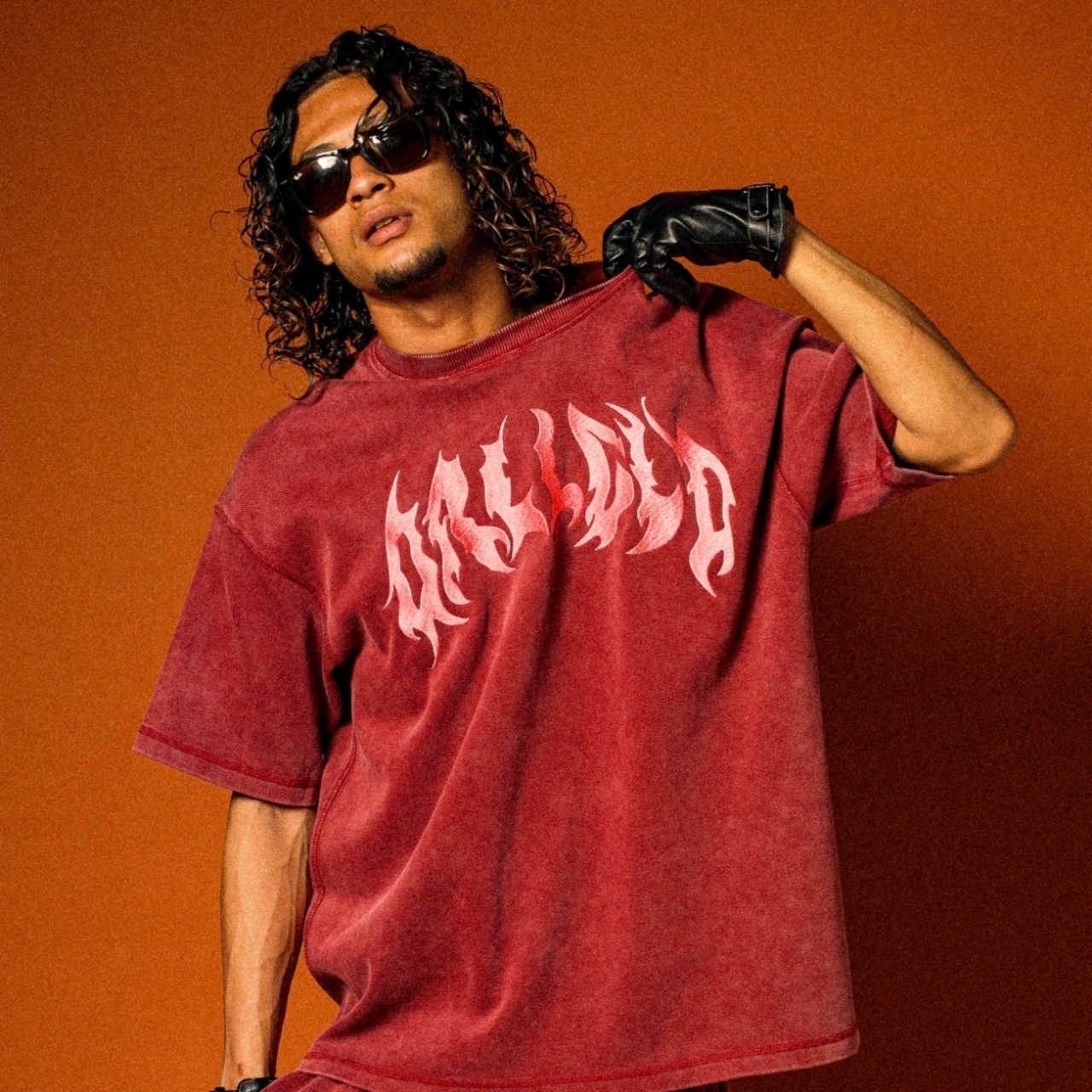 BLAZED LOGO PIGMENT TEE