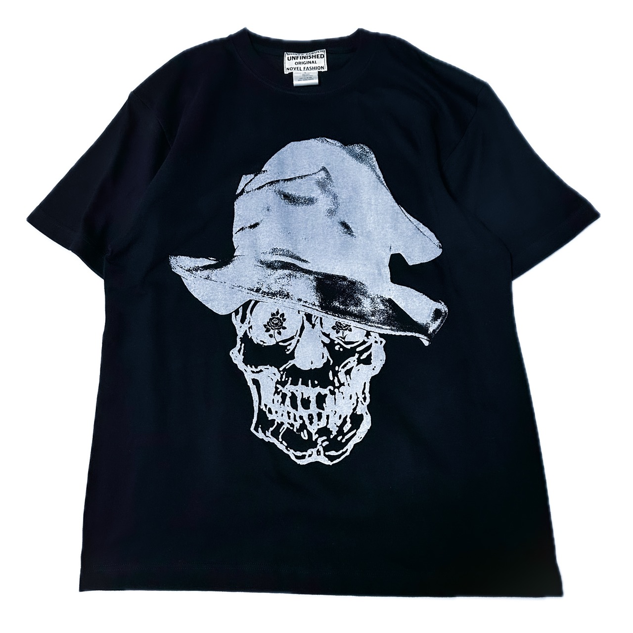 UNFINISHED スカルTシャツ24136