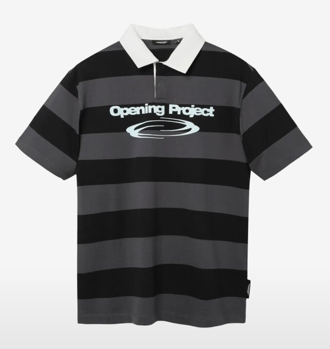 ☆IVE レイ 着用!!【OPENING PROJECT】Identity Stripe Collar ☆IVE レイ 着用!!【OPENING PROJECT】Identity Stripe Collar