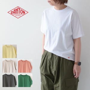 DANTON [ダントン] W DOLMAN SLEEVE T-SHIRT SOLID [DT-C0201TCB-S]ドルマンスリーブTシャツソリッド・コットンTシャツ・ドルマンスリーブ・ルーズフィット・ルーズTシャツ・ビックTシャツ・LADY'S [2023SS]