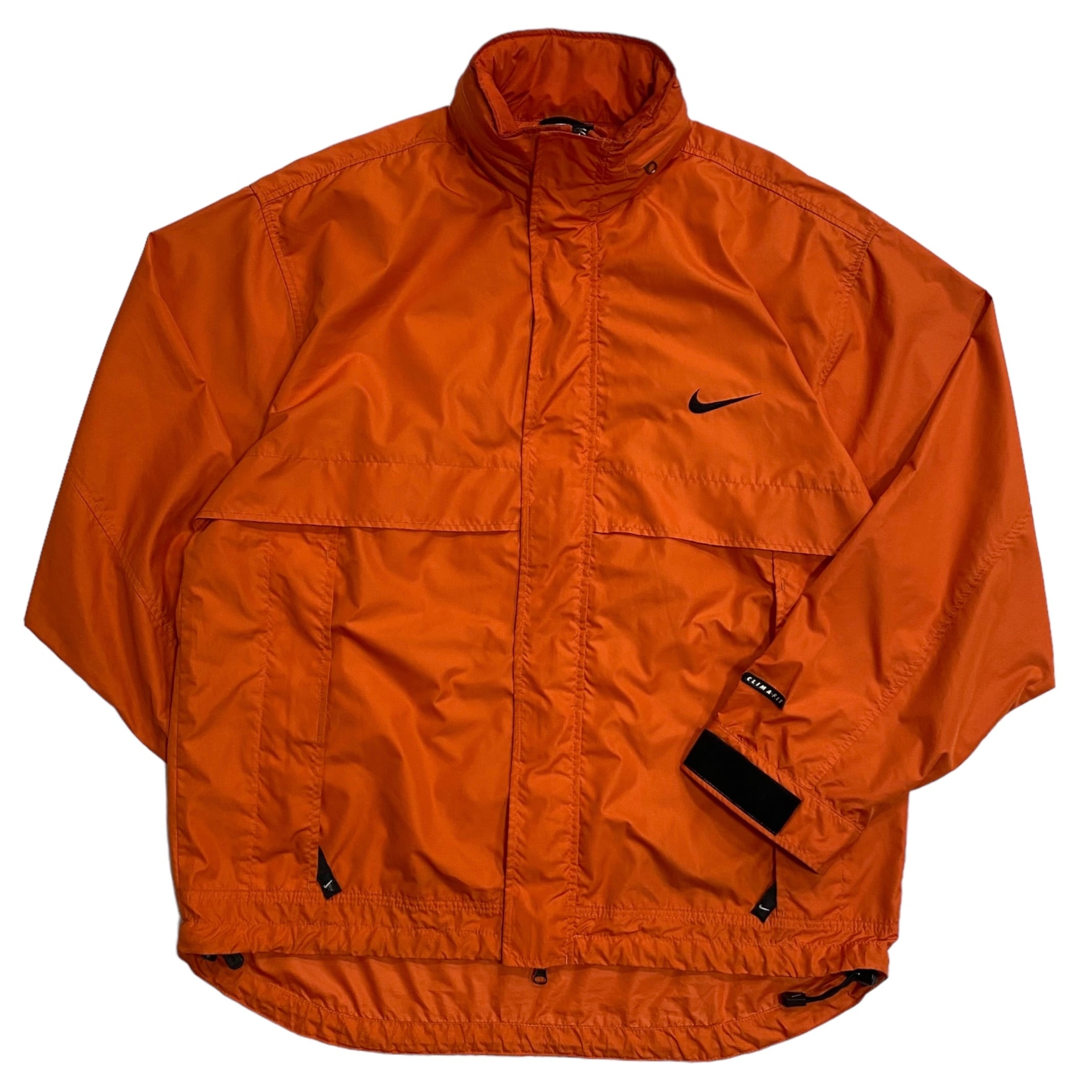 NIKE orange nylon jacket