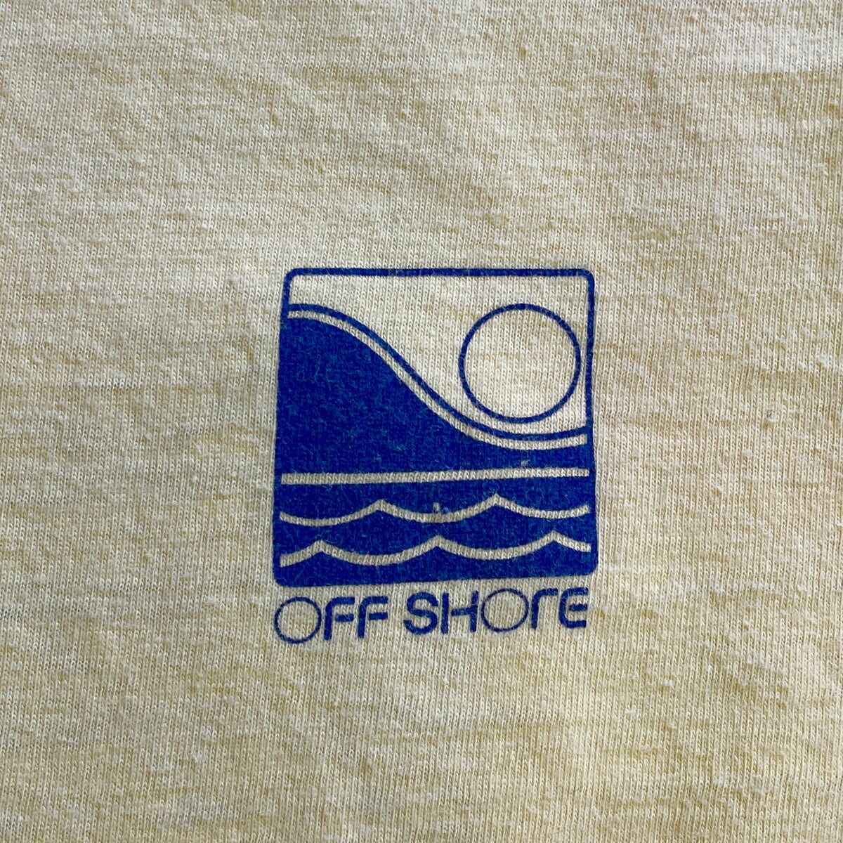 希少 70年代 USA製 オールドサーフ最初期 OFF SHORE オフショア 袖ロゴ