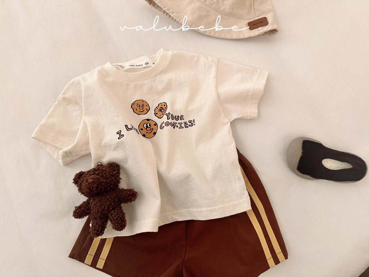 [valubebe] Cookie Single Tee / [벨루베베] 쿠키싱글티