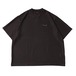 【8月15日(土)10時より販売スタート】 Lidairpeaks Striped emboss t-shirts Charcoal
