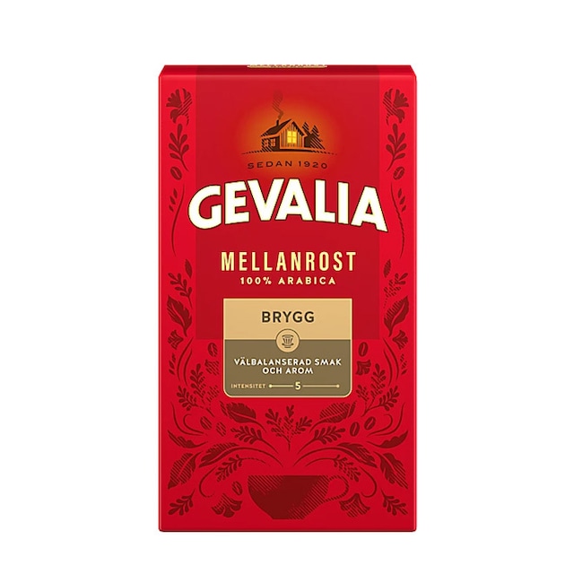 BRYGG MELLANROST（ブリッグ・メランロスト） 450g（コーヒー粉・中煎り）GEVALIA