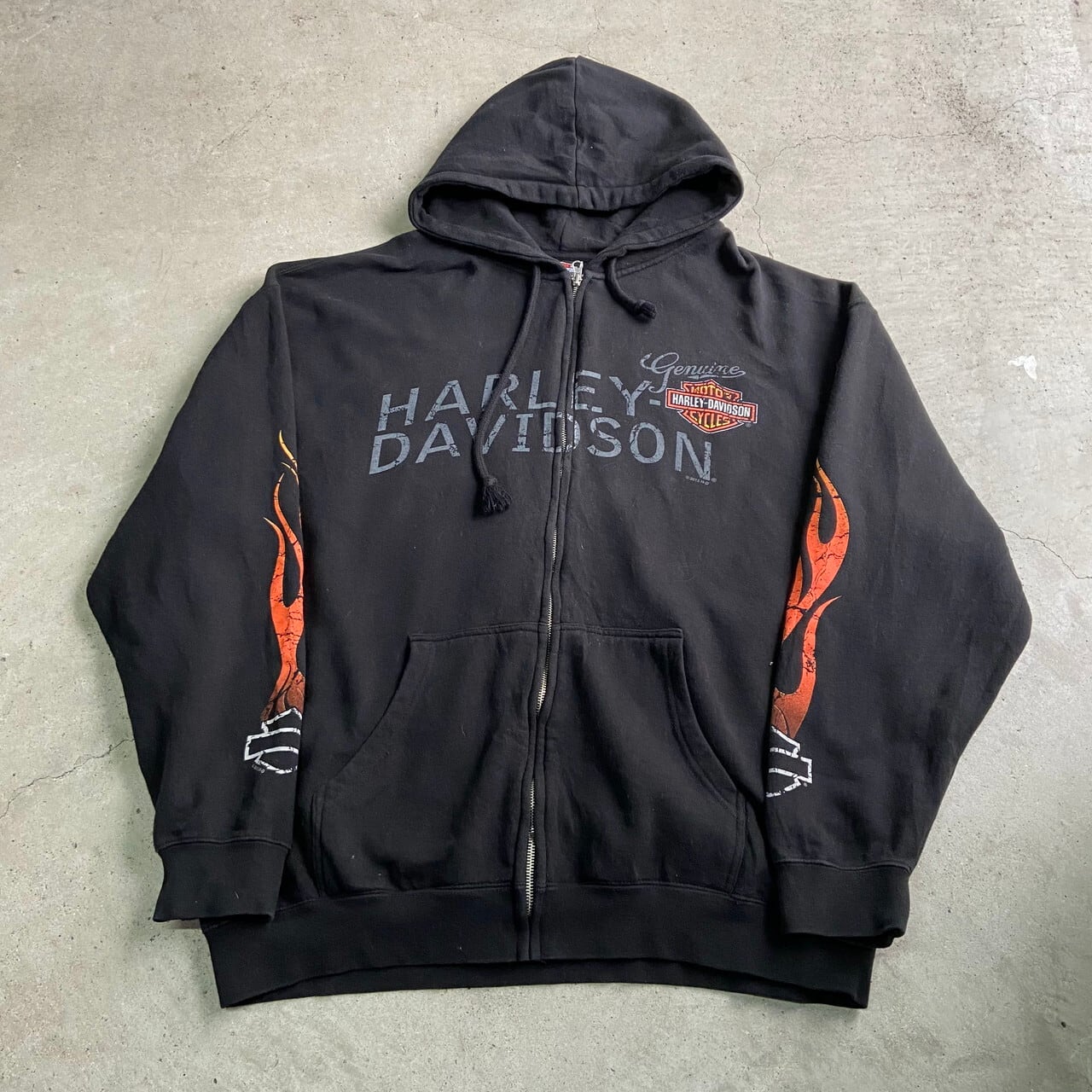 【入手困難】Harley-Davidson フルジップ パーカー Y2K ピンク