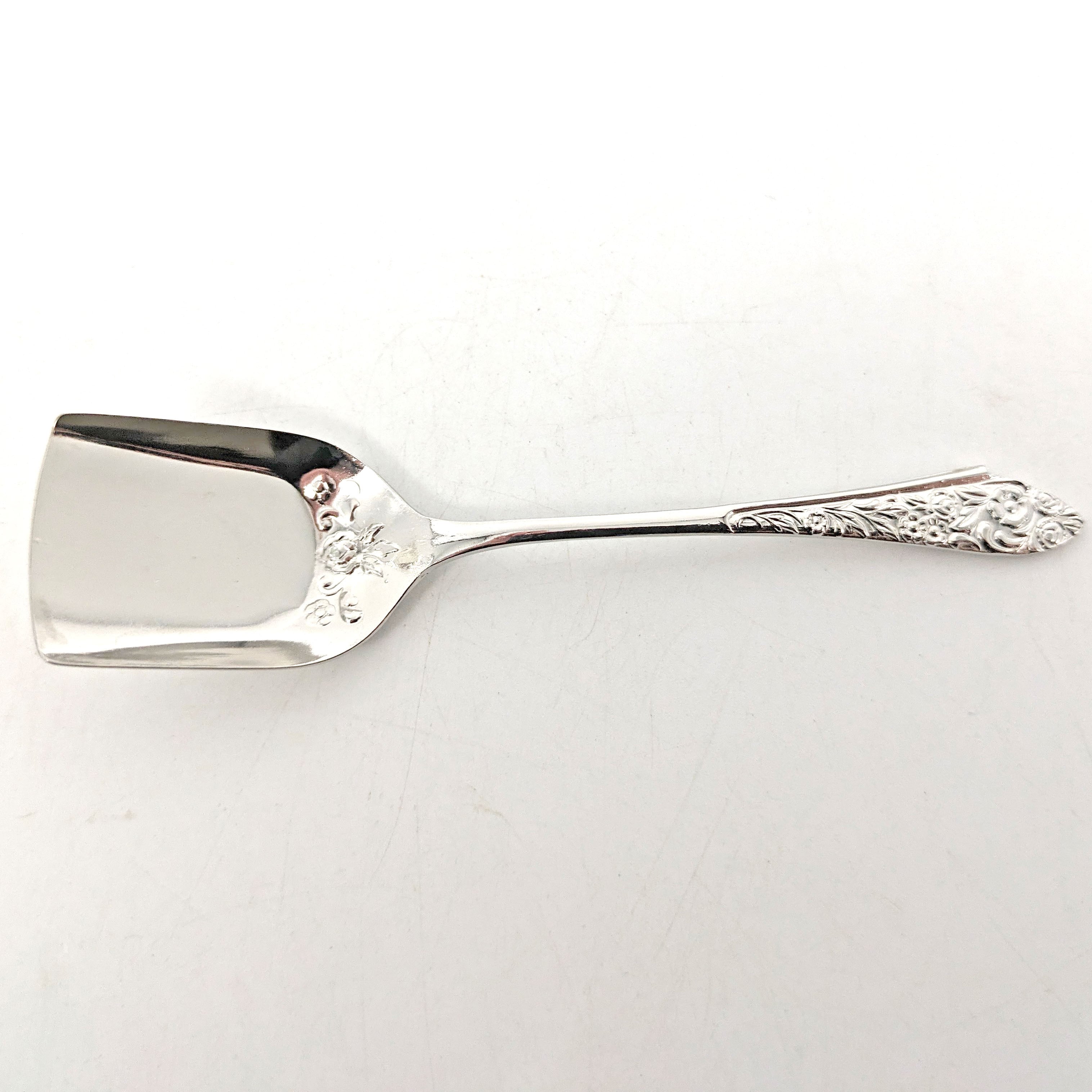 シュガーポット・スプーン付・シルバー・スワン・日本製・No.240207-45