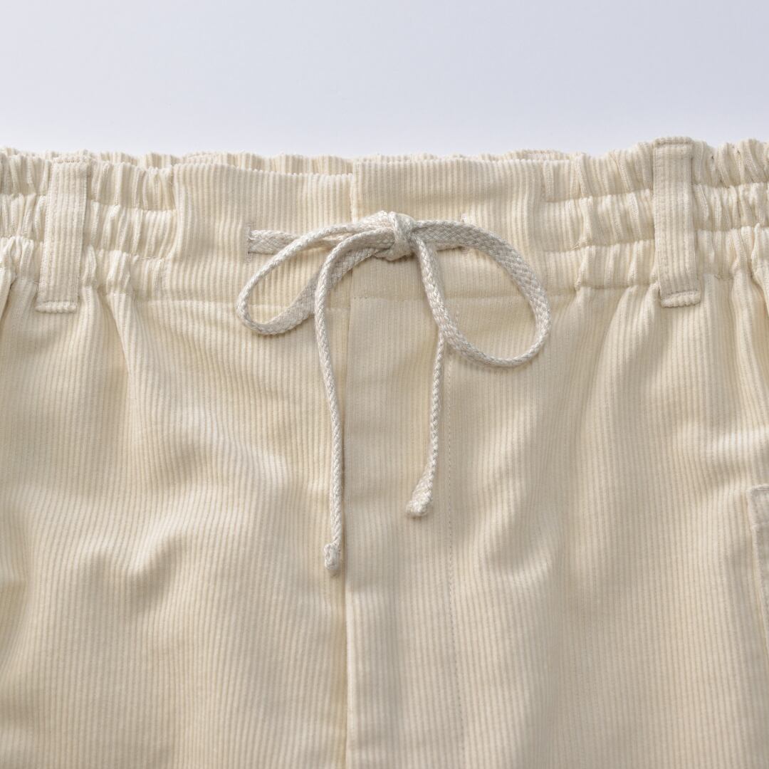 atelier naruse アトリエナルセ コットンコーデュロイバルーンパンツ・キナリ・サイズ38