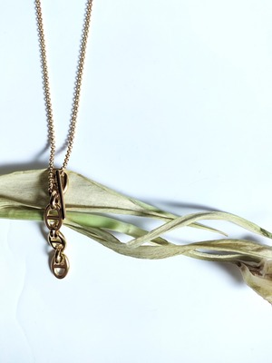 series - demi - mid necklace col:gold