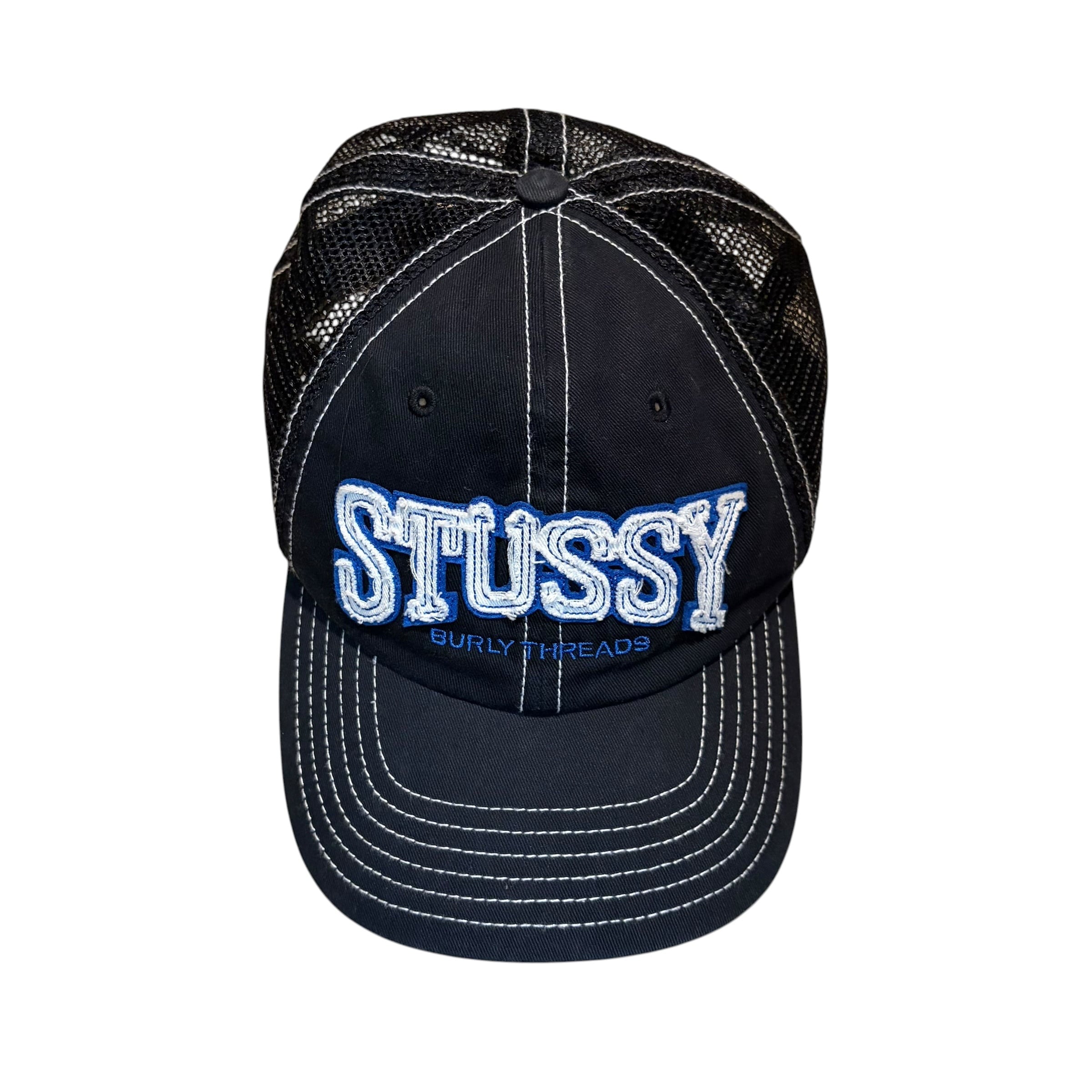 stussy ステューシー メッシュキャップ 刺繍ロゴ | 古着屋SAKASHITA
