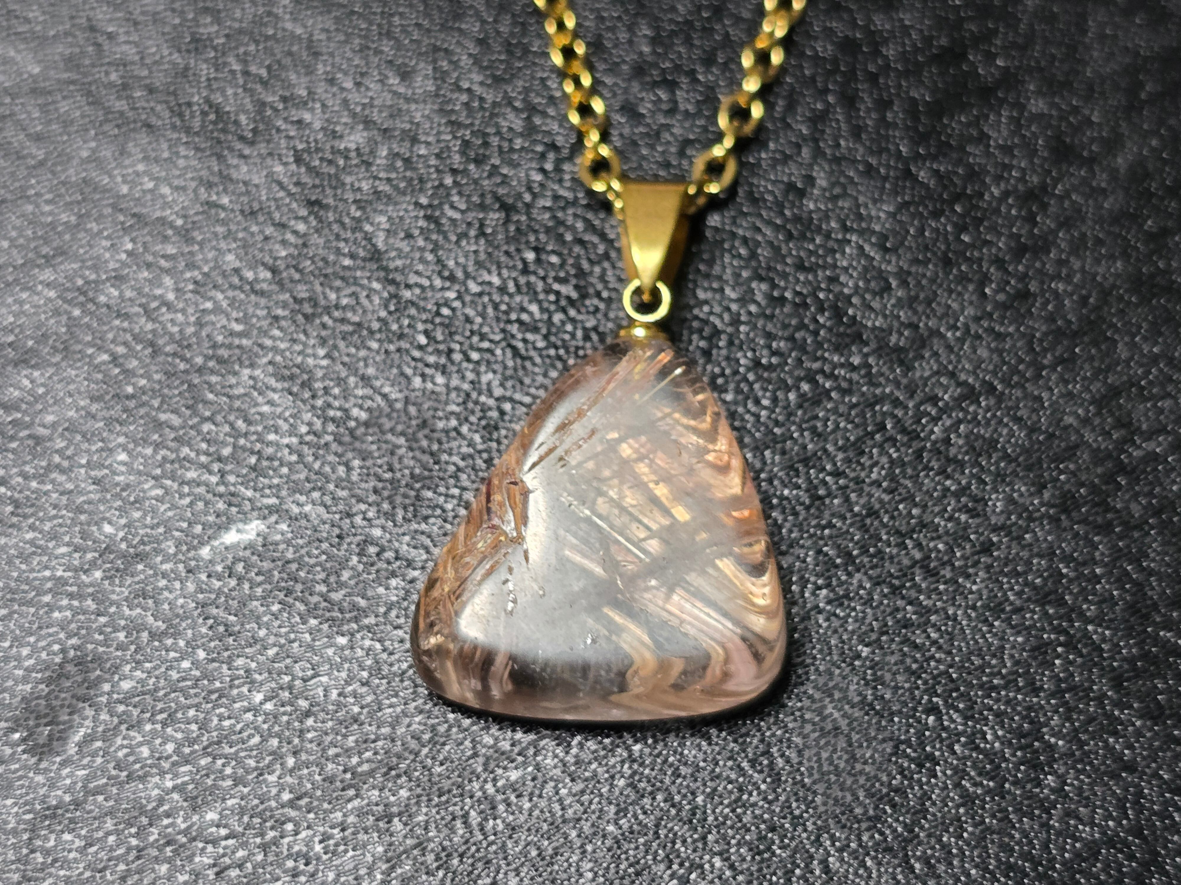 ピンクレムリアンクォーツ ペンダントトップ | ー天然石 DEARSー