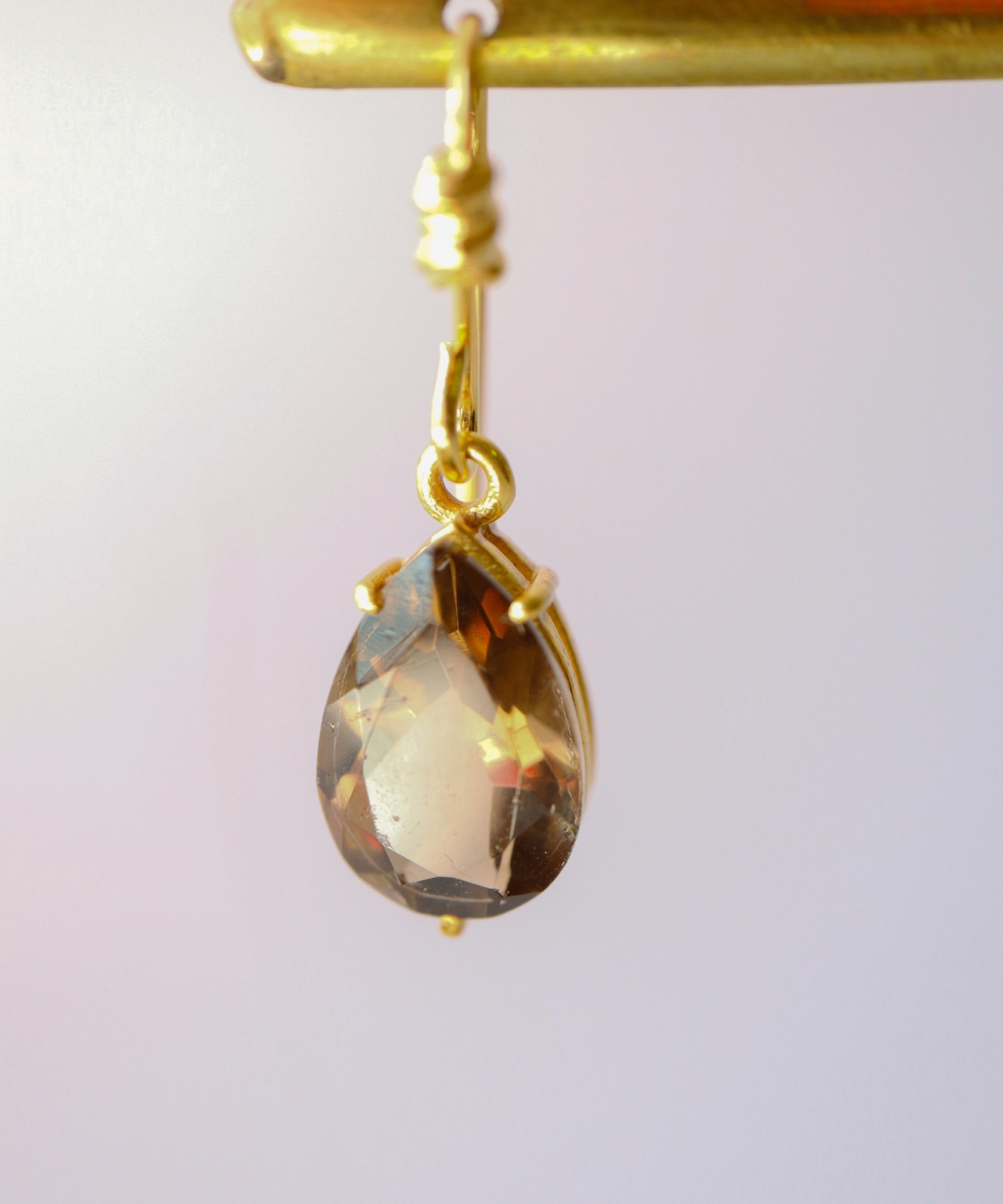 【KUWARTO】スモーキークォーツピアス/923009