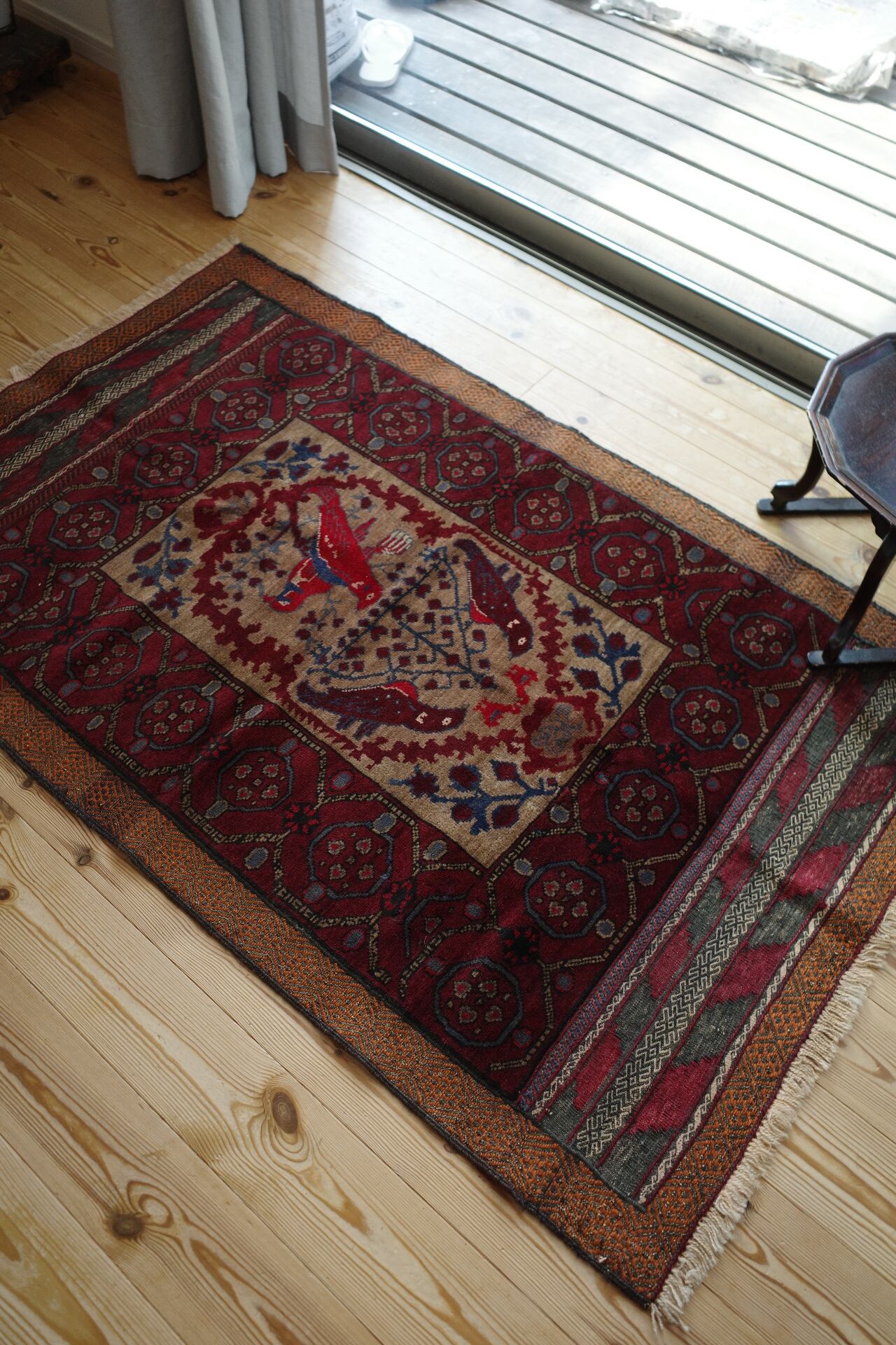 ✦vintage rug✦ 137cm×90cm　アフガンラグ Afghan vintage rug | Koreniwa vintagerug
