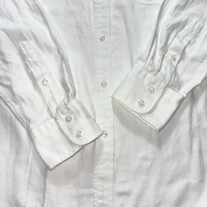 vintage 1990’s PERRY ELLIS woven white cotton shirt