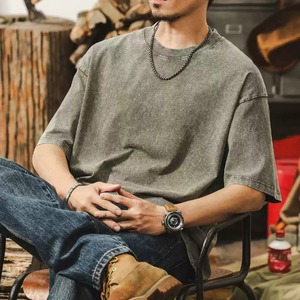 ウォッシュカジュアル半袖Tシャツ 225569