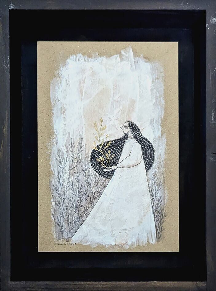 静かな時間 作：長瀬萬純 | Gallery Zaroff Net Store