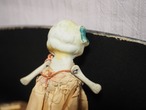 薄オレンジワンピースのビスクドール　ジャパンビスク 画像9