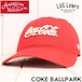 AMERICAN NEEDLE アメリカンニードル COKE Ballpark Coca-Cola コラボ ストラップバックキャップ 帽子 SMU674B-COKE 日本代理店正規品