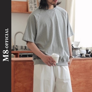 relaxed raglan T-shirt M0168