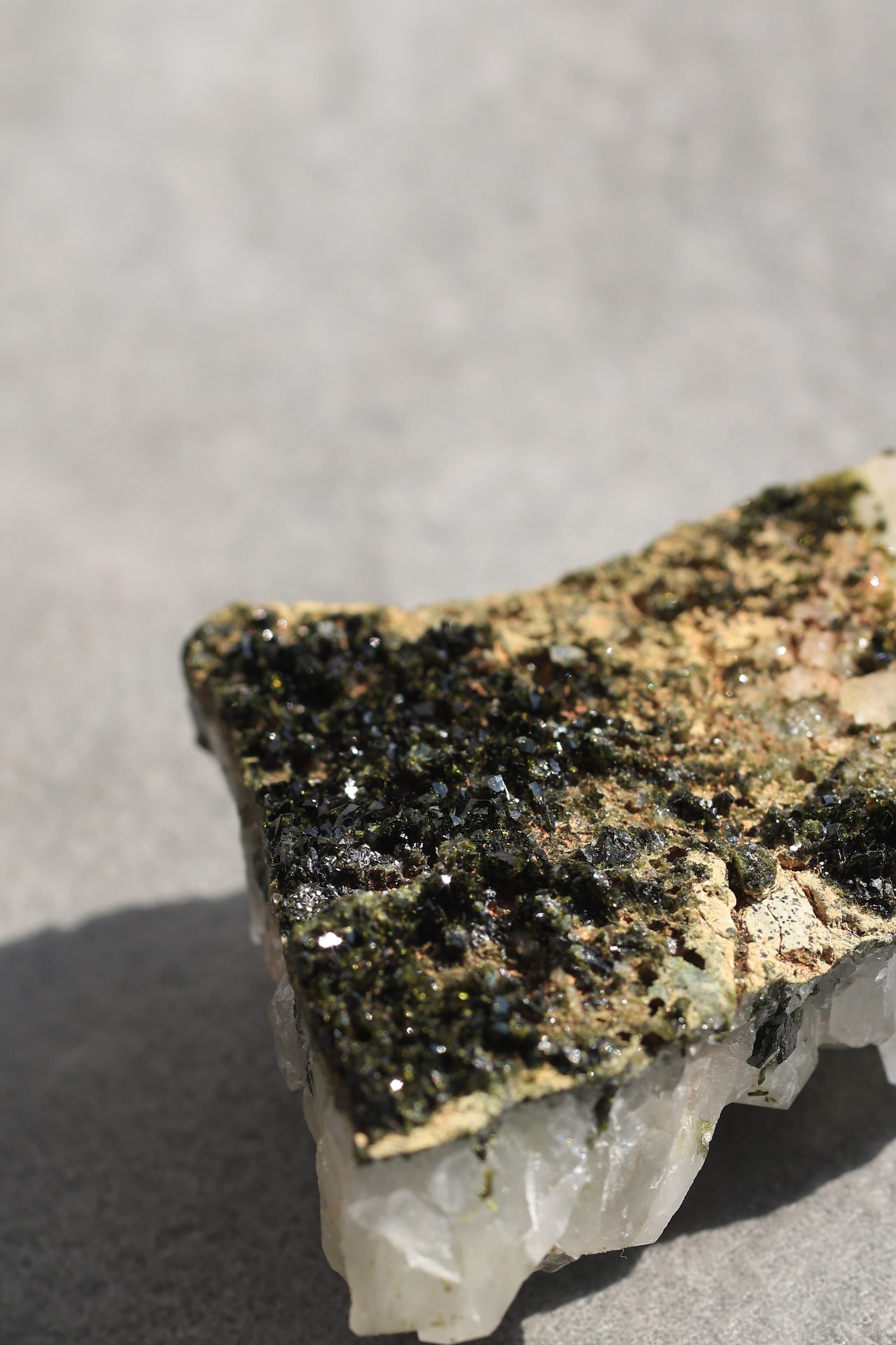 エピドート「天と大地」Epidote|天然石 原石 鉱物 パワーストーン | EP-A-001