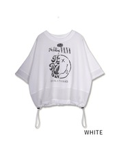 【直営限定ITEM】メッシュドッキングスピンドルTOPS (WHITE)　CQ-48010H