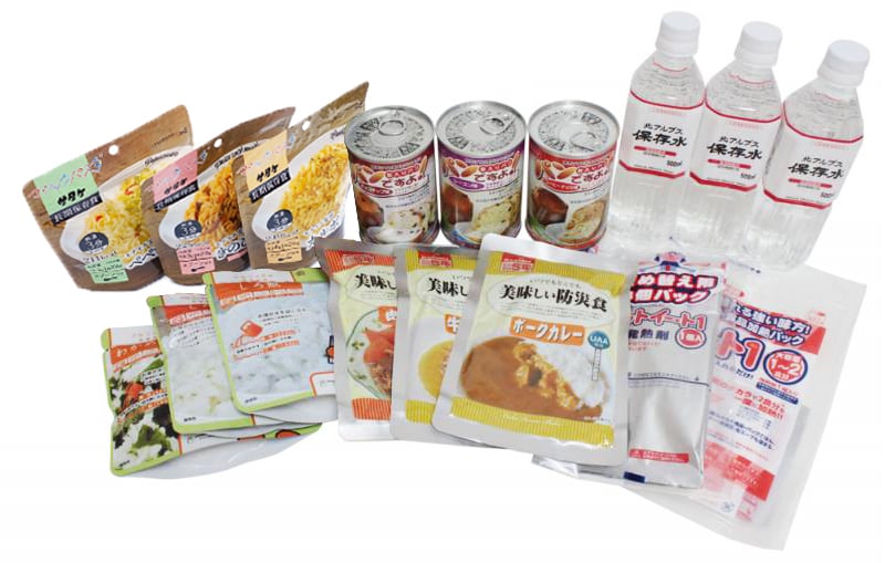 防災セット】TSSP非常食3日間9食セット 加熱剤付(0008754) | TSSP.JP