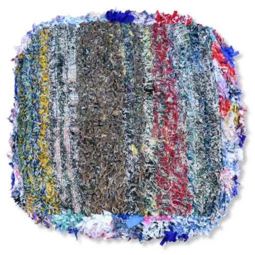 モロッコ ヴィンテージプフ CP002 | ブジャド フロアクッション  | 55cm × 55cm × 20cm