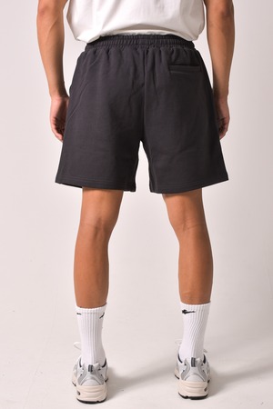 スウェットショーツ　ブラック